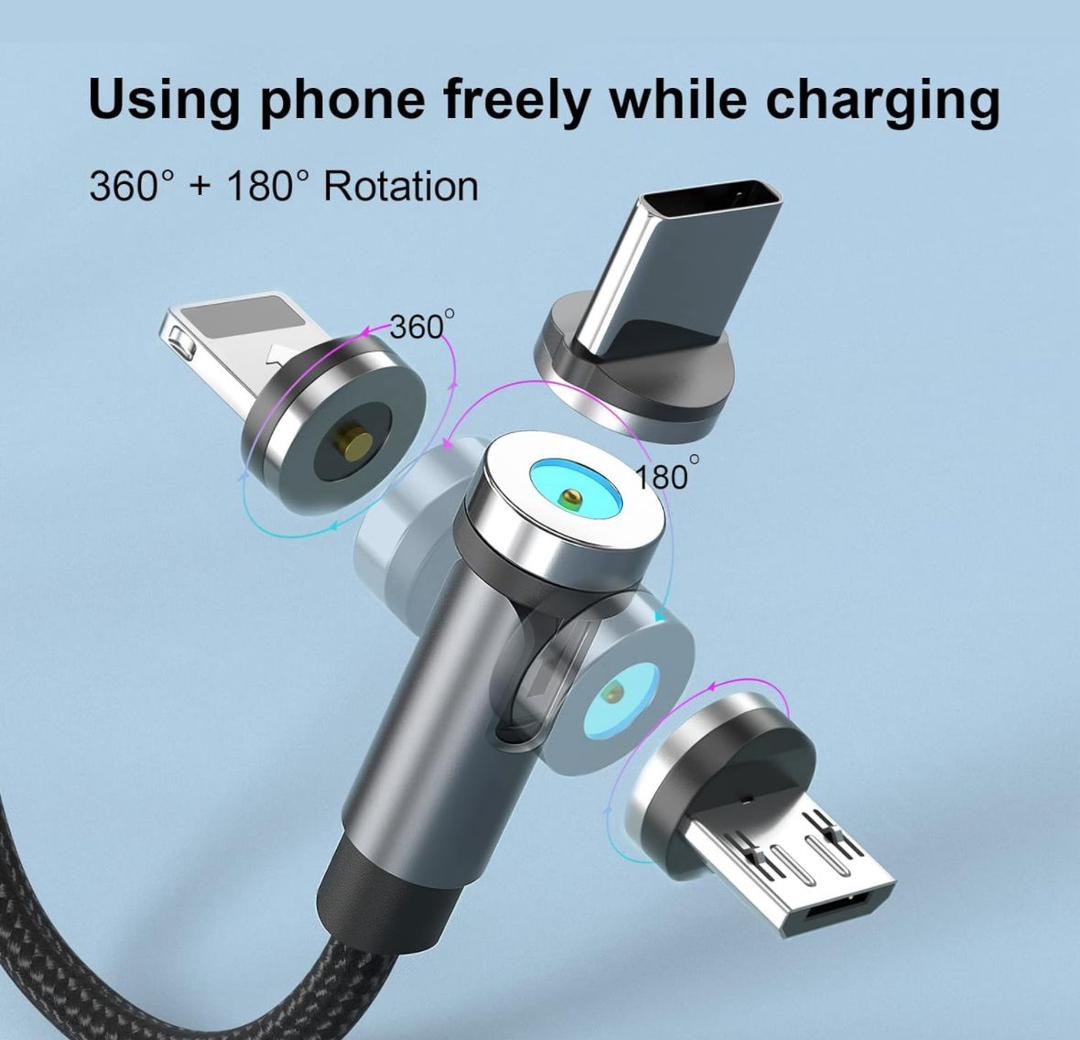 Magnetic Cable 3-in-1