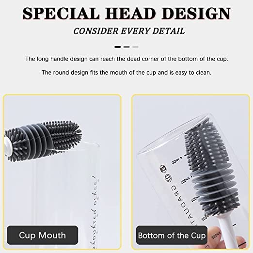 Silicone Bottle Cleaning Brush