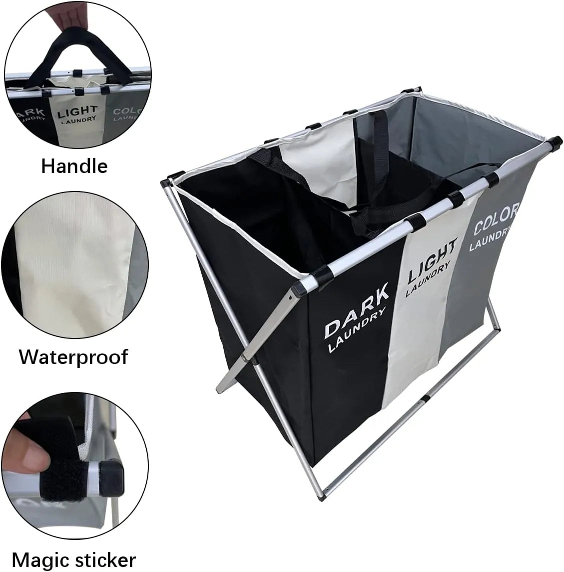 Laundry Basket Bags 3 in 1