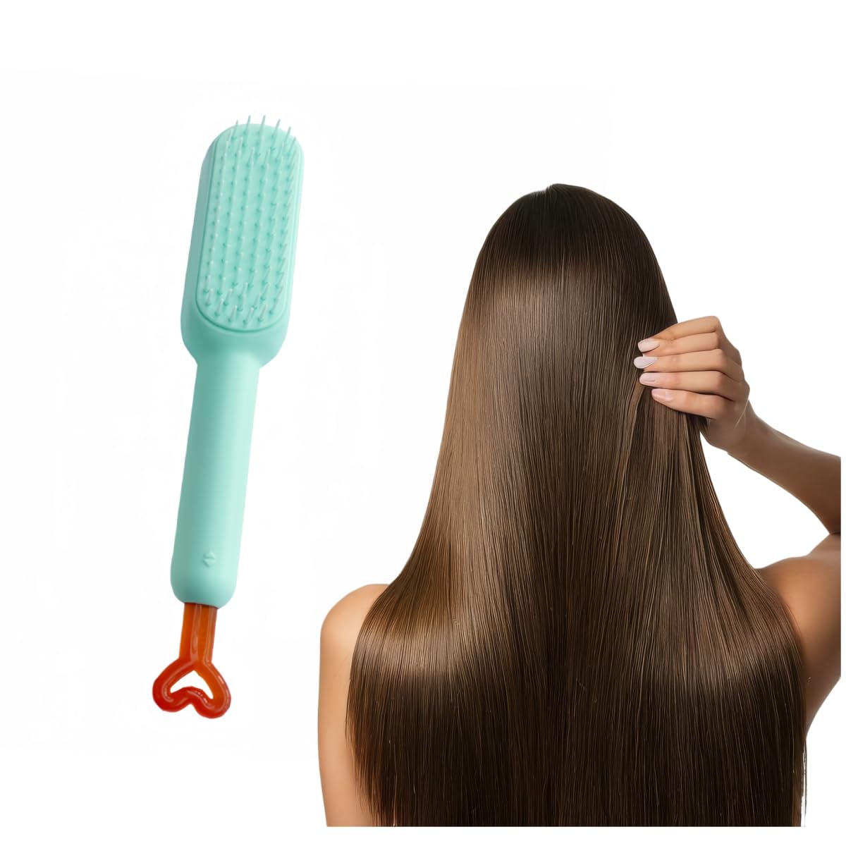 Self Cleaning Hairbrush