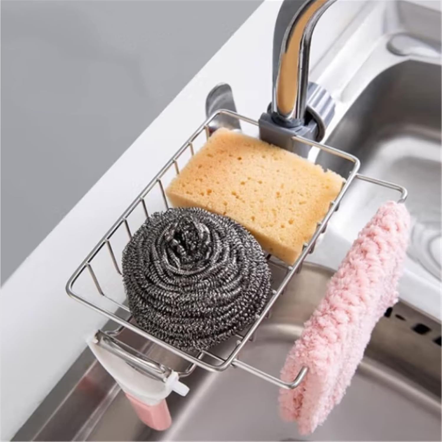 Adjustable Faucet Rack