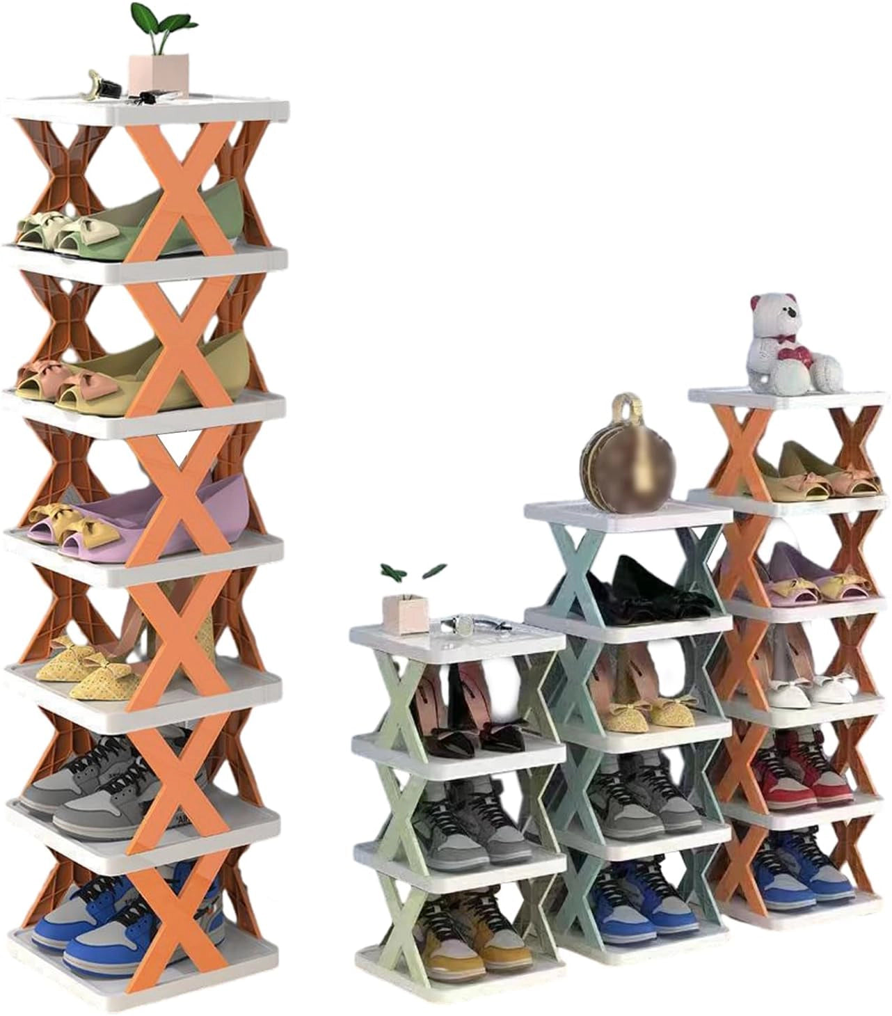 Multi-Tier Shoe Rack