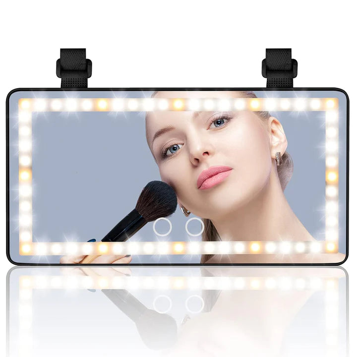 LED Lighted Car Vanity Mirror