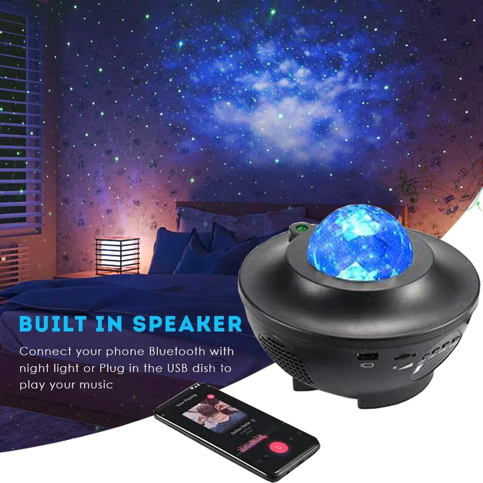 Galaxy Light Projector (with Speaker)