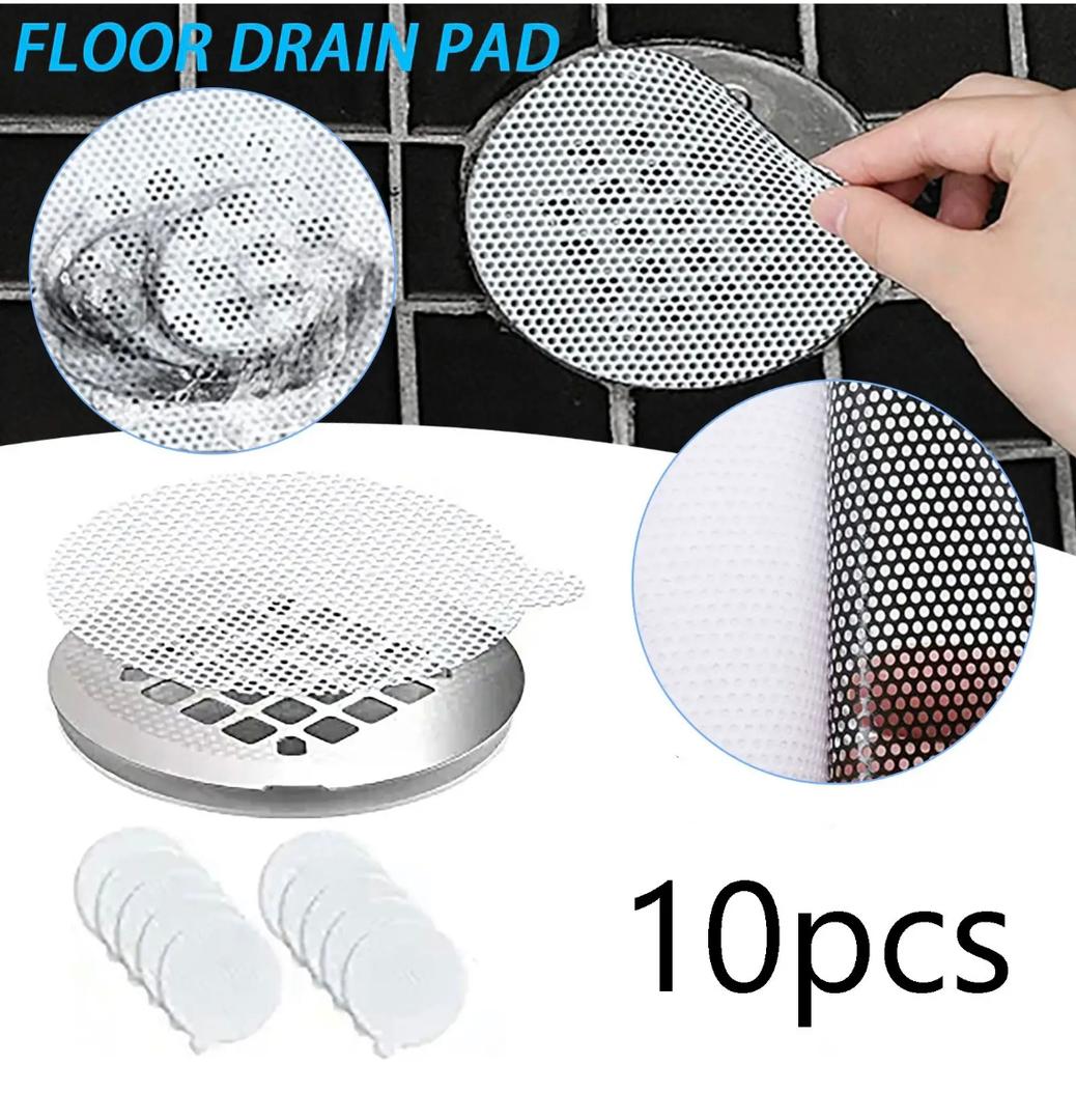 10pcs Disposable Shower Drains Hair Catcher